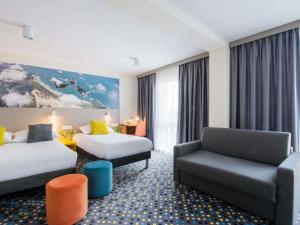 Posezení v ubytování ibis Styles Warszawa West