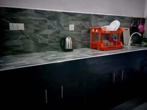 Kuchyň nebo kuchyňský kout v ubytování The Onisula Guest House