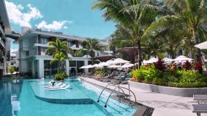 Swimmingpoolen hos eller tæt på Beachfront 1Bedroom Apartment Kora Resort