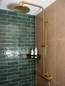 Koupelna v ubytování Appartements Wanner