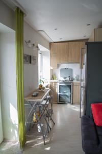Virtuvė arba virtuvėlė apgyvendinimo įstaigoje Cosy Apartment
