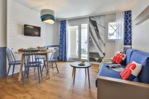 Posezení v ubytování Résidence Pierre & Vacances La Baie des Sables