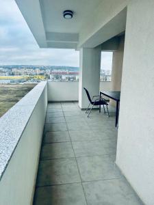 En balkon eller terrasse på Unirea Luxury Residence