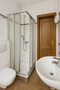 Et badeværelse på Hotel Borchers