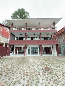 Bygningen som hotellet ligger i