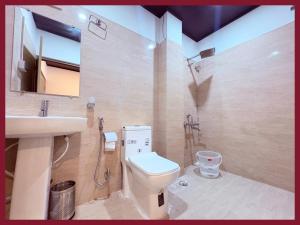 Vannituba majutusasutuses Best Hotel in Darjeeling Kanchanganjha View