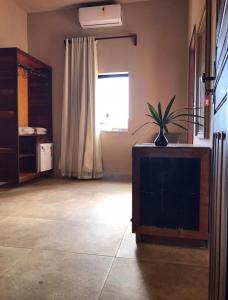 TV a/nebo společenská místnost v ubytování Alfa Beach (Adults only)