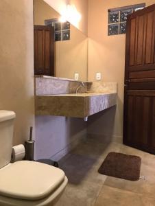 Koupelna v ubytování Alfa Beach (Adults only)