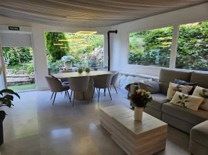 Et opholdsområde på Villa en Torrelodones