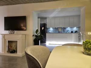 Et tv og/eller underholdning på Villa en Torrelodones