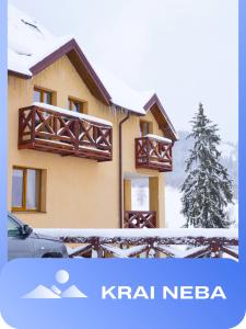 Край Неба v zimě