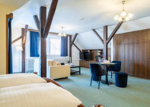 Krevet ili kreveti u jedinici u okviru objekta Hotel Mariahilf +121 fotografija