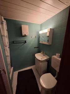 Koupelna v ubytování Ferienwohnung Schöntal 2