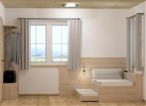 Koupelna v ubytování Ferienhaus Dresselbach - Wohnung 04 "Schluchseeblick" in Schluchsee für 6 Personen