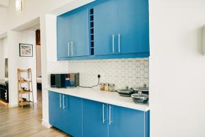 Kuchyň nebo kuchyňský kout v ubytování Eli Eli Luxury Suites