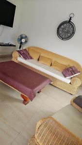 TV a/nebo společenská místnost v ubytování La Buse