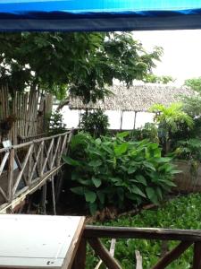 Κήπος έξω από το New Phiman Riverview Guesthouse