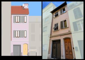 Budova, kde se prázdninový dům nachází