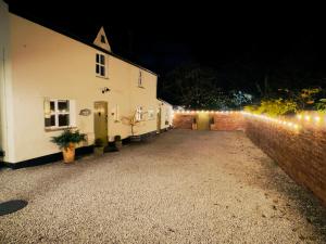 Bygningen som feriehuset ligger i