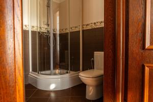 Koupelna v ubytování Zamek Przecław