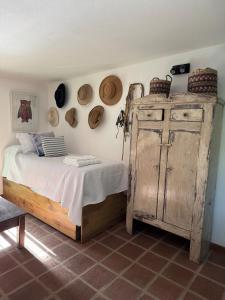 Postel nebo postele na pokoji v ubytování Refugio Natural en las Sierras de Cordoba