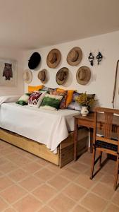 Postel nebo postele na pokoji v ubytování Refugio Natural en las Sierras de Cordoba