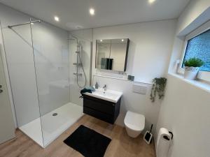 Koupelna v ubytování Gate 18