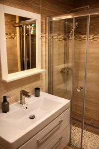 Et badeværelse på Urban Nest Poprad