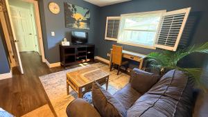 Posezení v ubytování The little Manatee Apartment