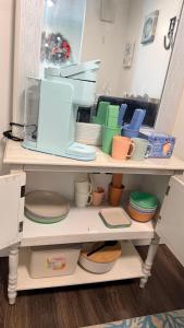 Kuchyň nebo kuchyňský kout v ubytování The little Manatee Apartment + 34 fotografií