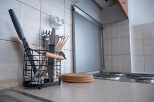 Køkken eller tekøkken på Philoxenia Stay