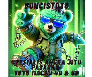 a poster of a teddy bear wearing blue glasses at Guest house buncistoto in Phumĭ Prêk Chrey