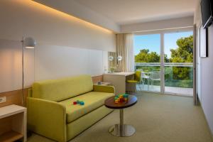 Khu vực ghế ngồi tại Family Hotel Vespera