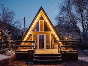 Pik Talgar Eco Village trong mùa đông