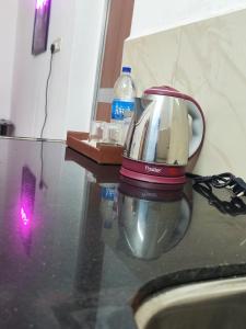 Køkken eller tekøkken på Beautiful 1BDR with Balcony and Large Living Room