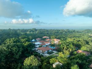an aerial view of a resort in the forest at Sanctuary Amaidiyana - A CGH Earth Experience in Pondicherry