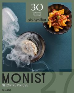 a magazine cover for a meal with smoke and a plate of food at Monist Palanga boutique by SPA VILNIUS in Palanga