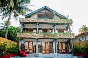 Το κτήριο όπου στεγάζεται  η βίλα