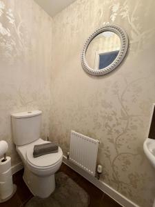 Koupelna v ubytování Cosy 4-Bed Buckshaw Village - Parking - Pets + 27 fotografií