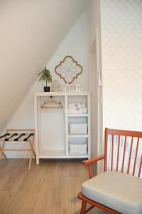 Postel nebo postele na pokoji v ubytování Hygge Beskid