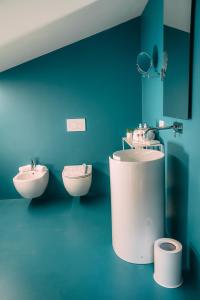 Koupelna v ubytování Borgo di Lazise