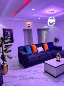 Et opholdsområde på Zeem Apartment