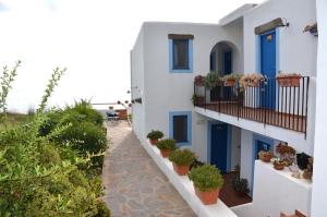 En balkon eller terrasse på Hotel Punta Barone
