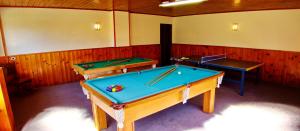 Biliár nebo kulečník v ubytování Hotel Sagres