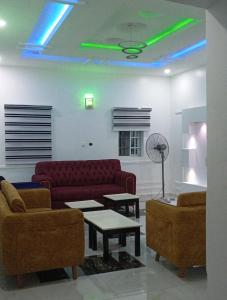 Χώρος καθιστικού στο Levels apartment and suites