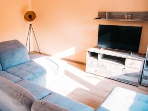 Et tv og/eller underholdning på Ferienhaus Paula