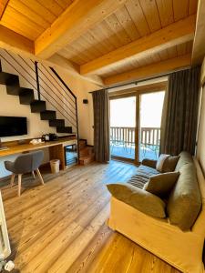 Posezení v ubytování Hotel Edelweiss