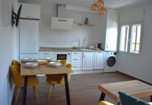 Køkken eller tekøkken på El Rincón de la Jara