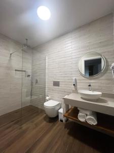 Et badeværelse på El Rincón de la Jara