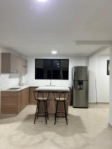 Kuchyň nebo kuchyňský kout v ubytování El Brillante + 15 fotografií